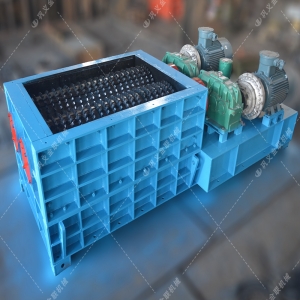 強(qiáng)力雙齒輥破碎機(jī)發(fā)往山西破煤