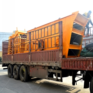 大型石料生產線設備發(fā)往重慶