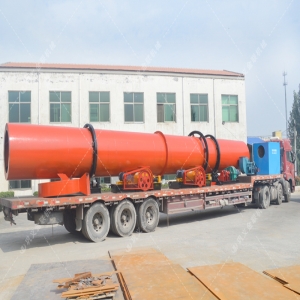 兩臺(tái)小型對(duì)輥機(jī)和烘干機(jī)發(fā)往湖南破碎烘干銅渣