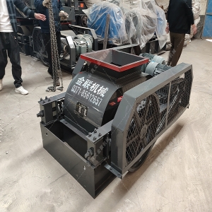 2PG1200x800液壓直連式對(duì)輥制砂機(jī)發(fā)貨圖片