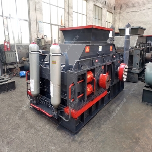 2PG1200x800液壓對輥破碎制砂機發(fā)貨圖片