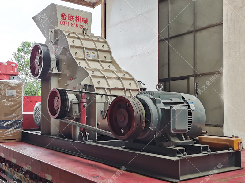 中型雙級破碎機發(fā)貨 破碎煤矸石