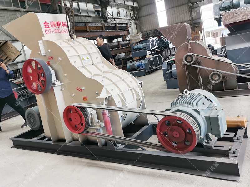中型雙級破碎機發(fā)貨 破碎煤矸石