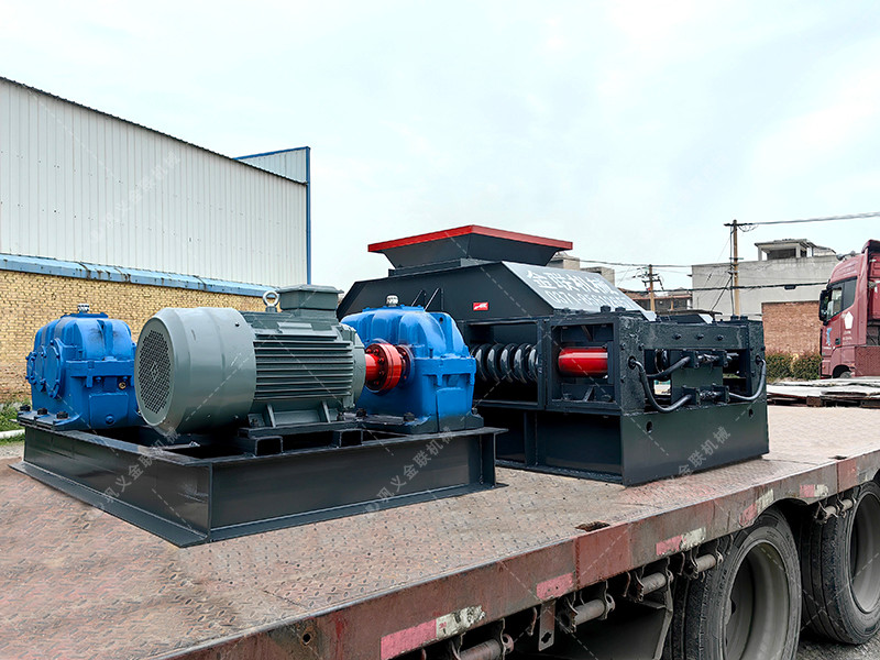 2PG0806中型對輥破碎機設備發(fā)貨圖片