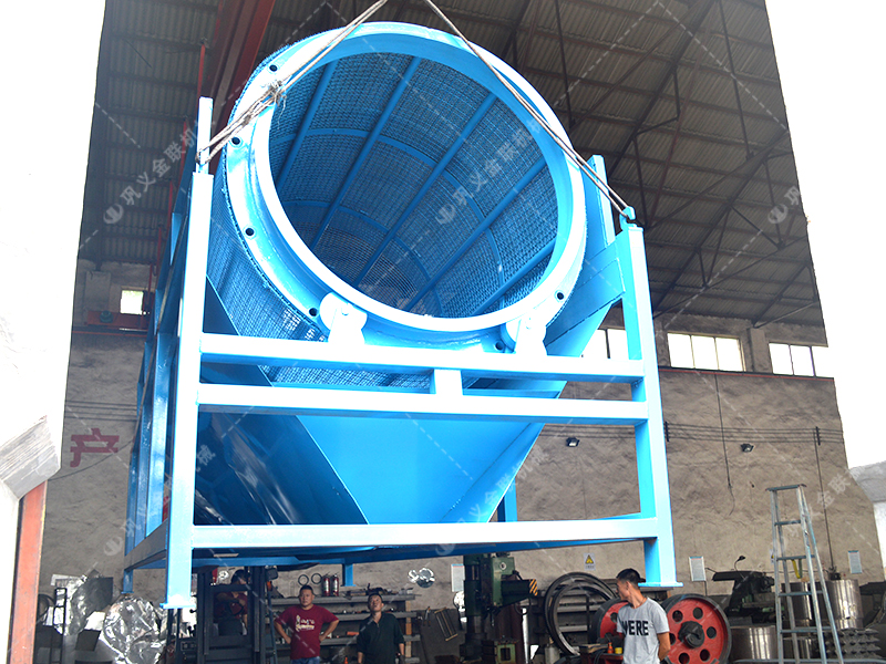 防堵塞無軸滾筒篩沙機發(fā)往廣東佛山 防堵塞無軸滾筒篩沙機發(fā)往廣東佛山