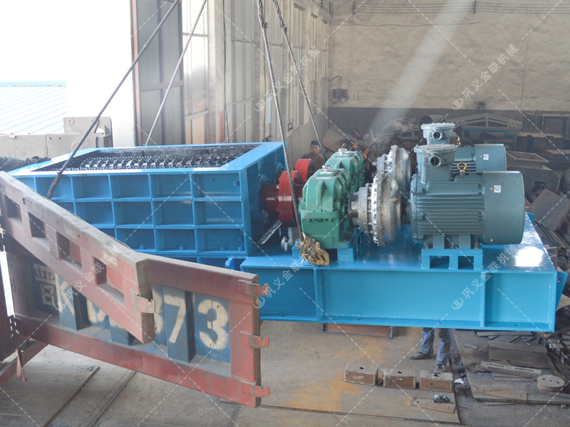 強力雙齒輥破碎機發(fā)往山西破煤 強力雙齒輥破碎機發(fā)往山西破煤