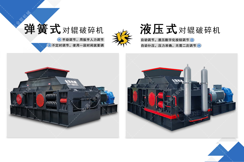 全自動液壓對輥制砂機-大型液壓對輥破碎機價格-制砂機設(shè)備型號齊